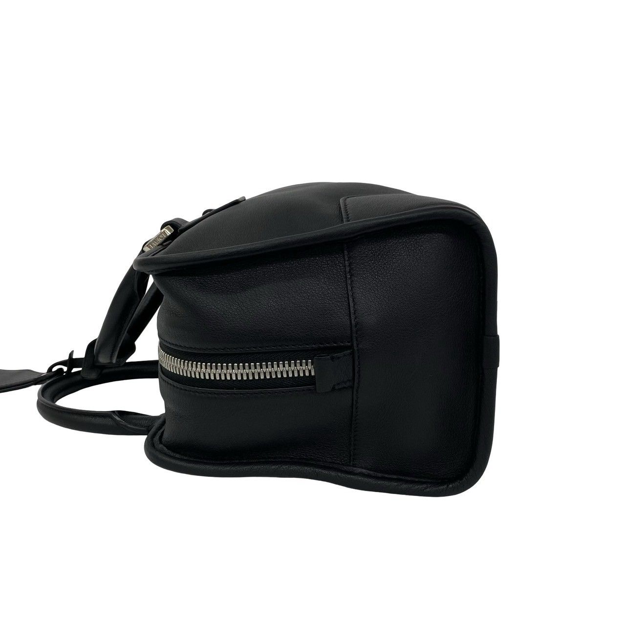 ほぼ未使用 LOEWE ロエベ アマソナ 28 アナグラム ロゴ レザー 2way