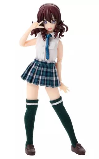 【中古】ドール Type-H ダークカラーver.(ダークブラウン) 「カスタムリリィ」 1/12 アサルトリリィシリーズ 042