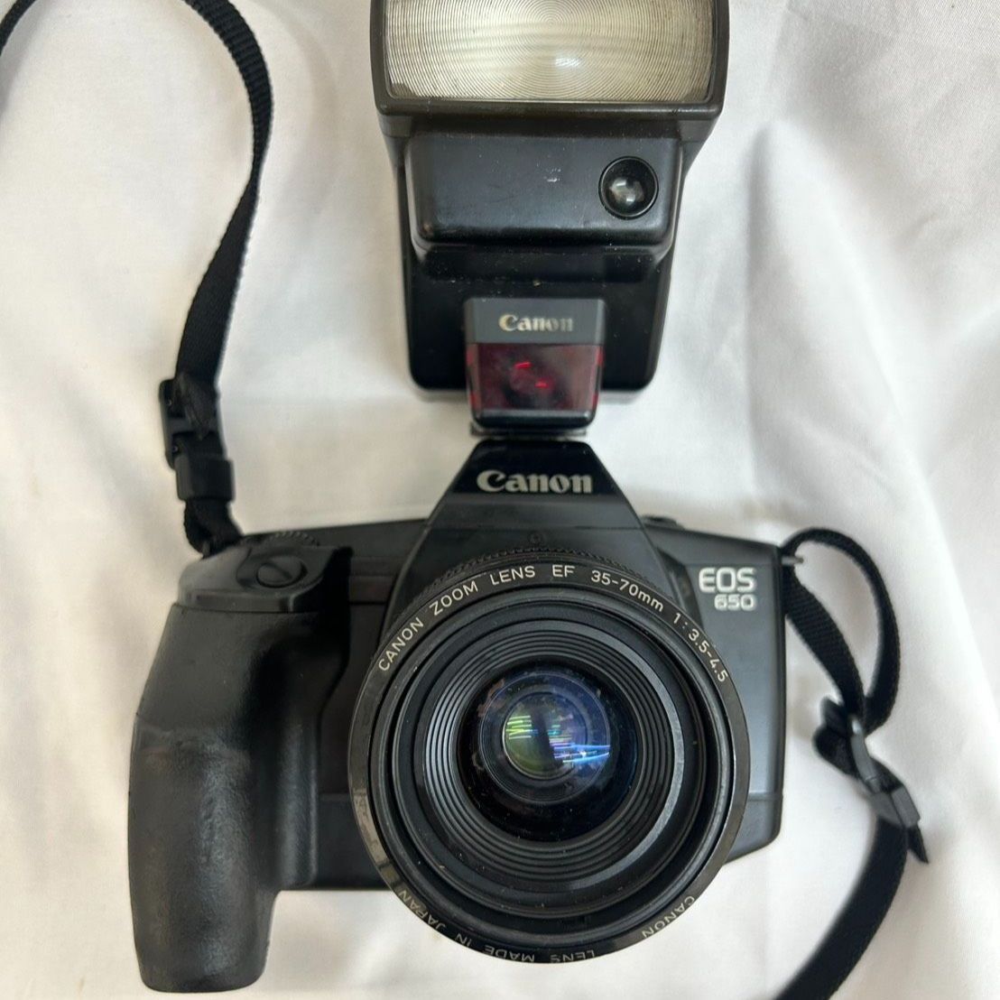 美品 Canon EOS 650 + EF 35-70mm フィルム一眼レフ R【動作未確認】Canon キャノン EOS 650 イオス650 フィルム一眼レフ