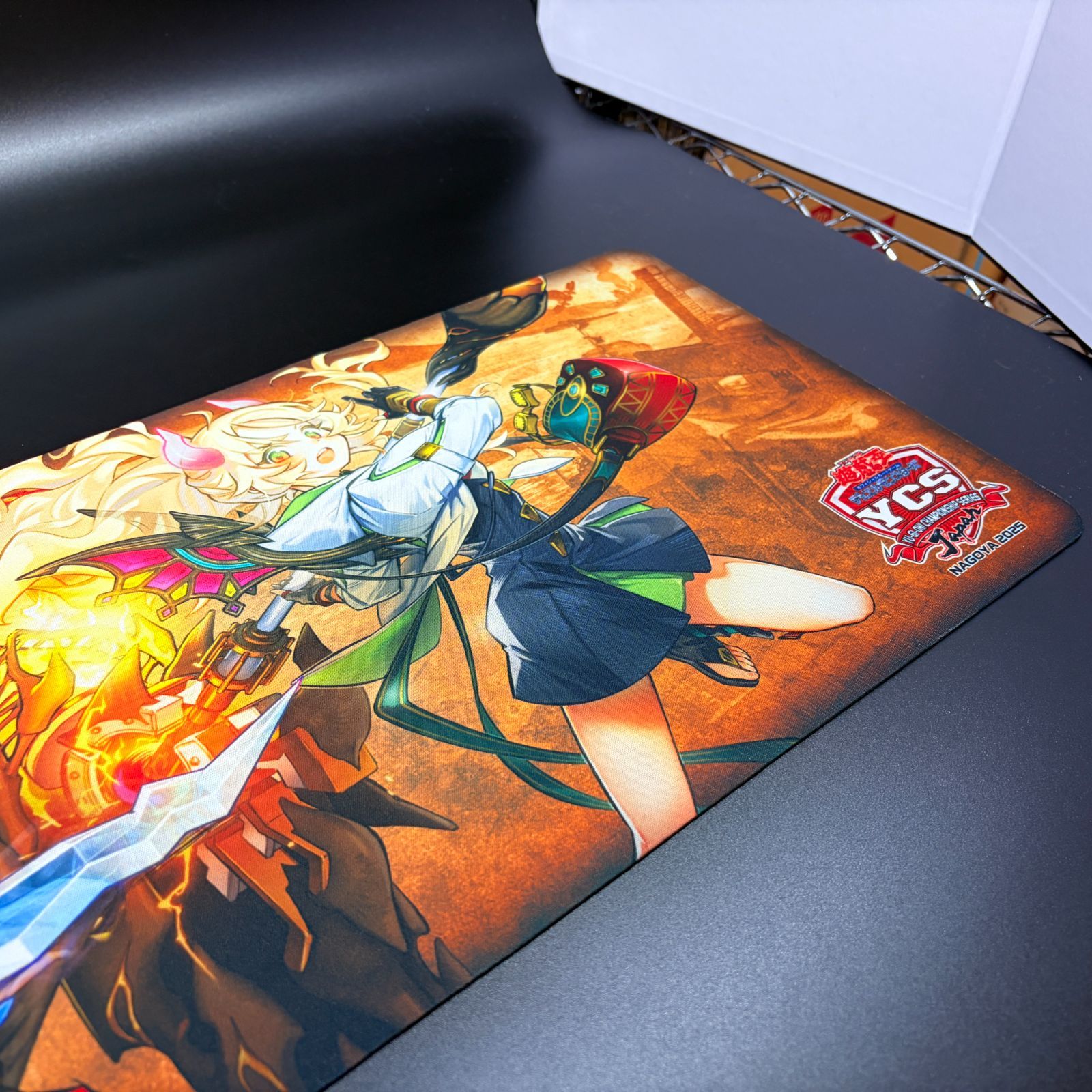 遊戯王OCG 白の物語 特製デュエルフィールド プレイマット YCS NAGOYA