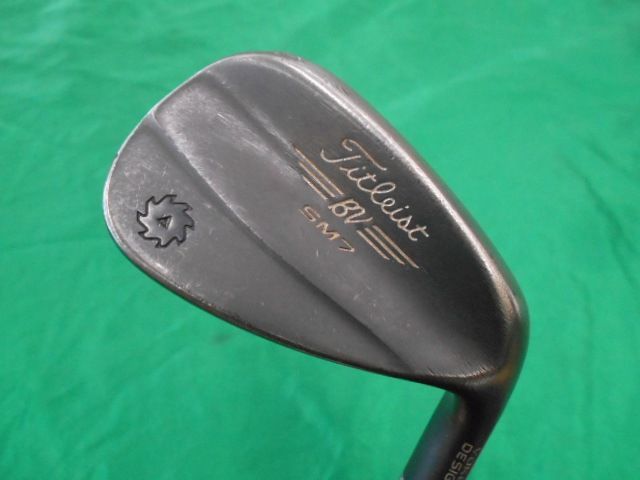【中古】ウェッジ タイトリスト ボーケイSM7ジェットブラック50-12F◆DG(JP)◆S200◆50[9773]