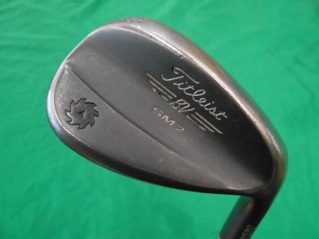 【中古】ウェッジ タイトリスト ボーケイSM7ジェットブラック58-14K◆DG(JP)◆S200◆58[9775]
