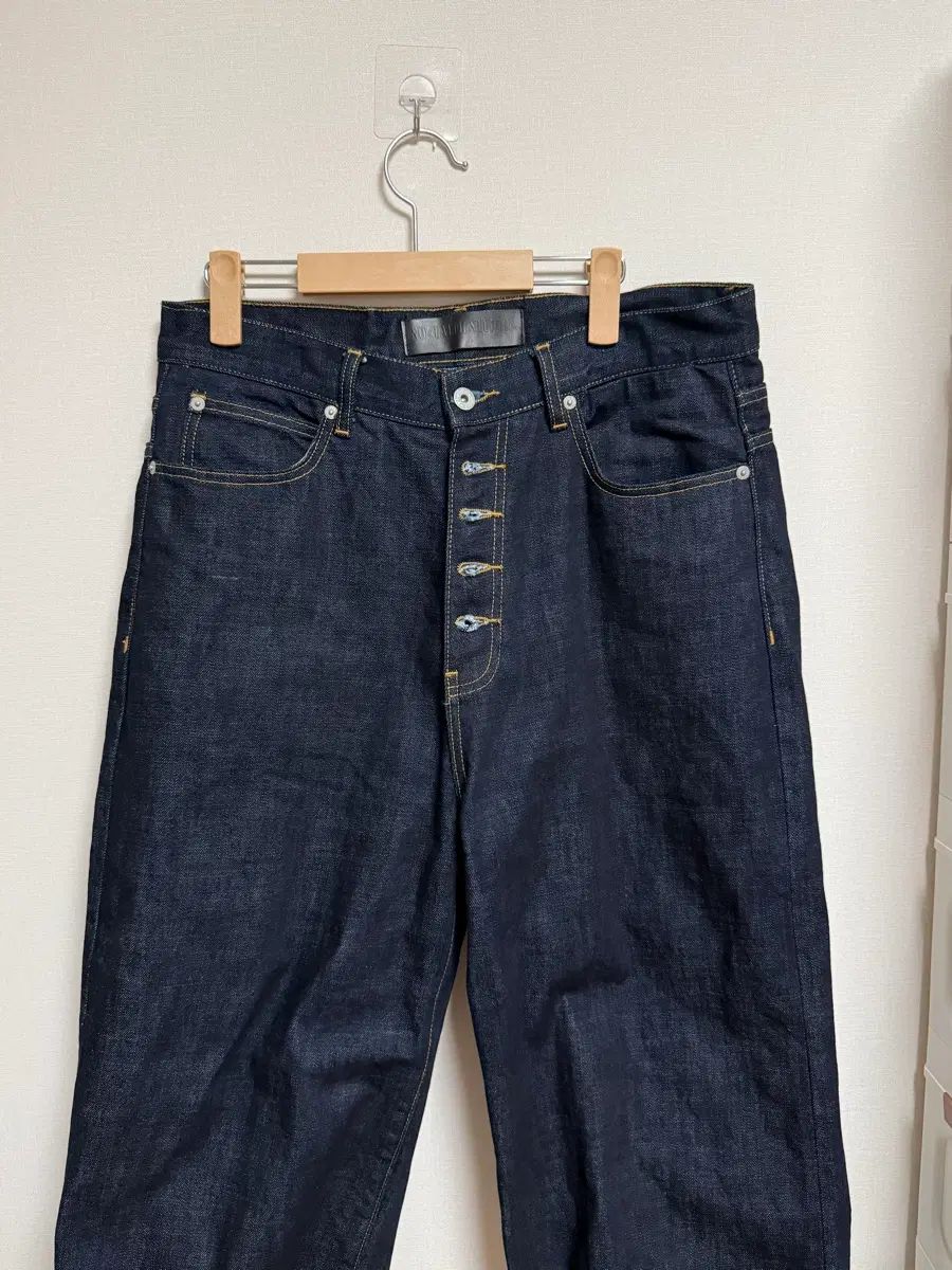 ノーフェイス スタジオ ジャパニーズ ルーズフィット デニム ブルー (m) 新品