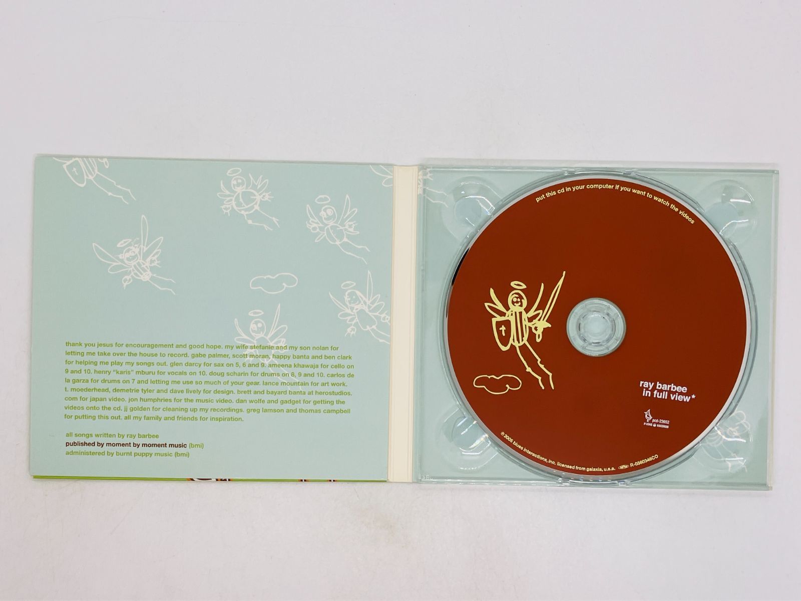 CD レイ・バービー / イン・フル・ビュー / ray barbee / in full view