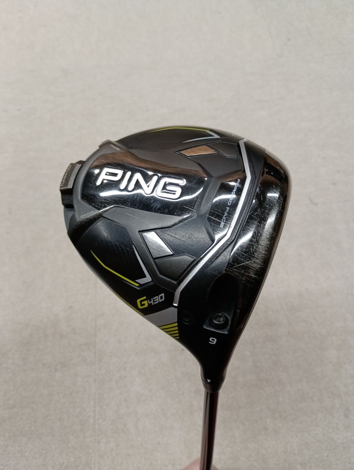 （中古ドライバー）PING（ピン） G430 MAX ドライバー 9.0° TOUR 2.0 65X