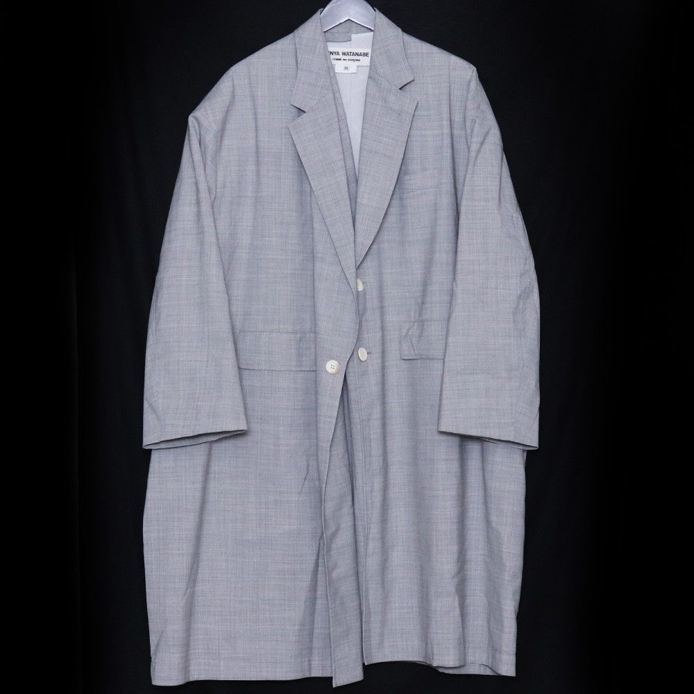 JUNYA WATANABE COMME DES GARCONS ウールサージ 2枚仕立て スプリング JUNYA WATANABE COMME DES GARCONS ウールサージ 2枚仕立て スプリング