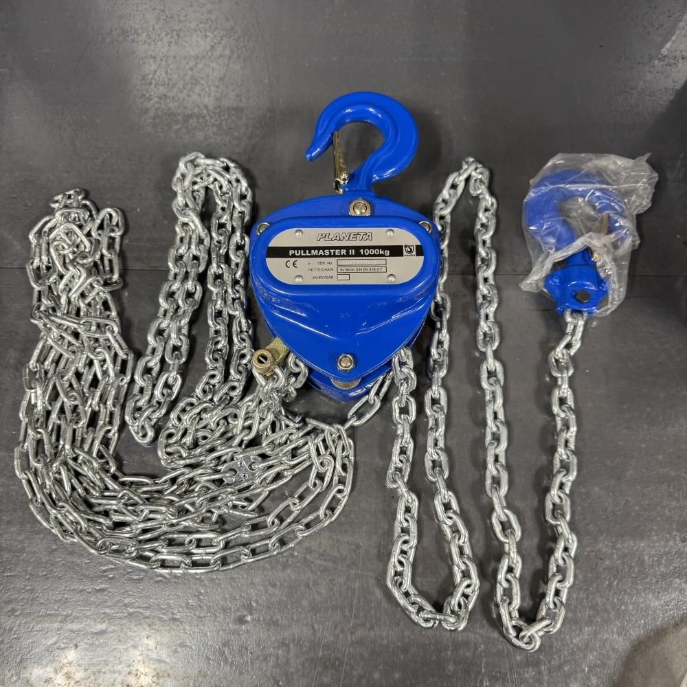 【未使用品】 PLANETA PULLMASTER2 1ｔチェーンホイスト【202】