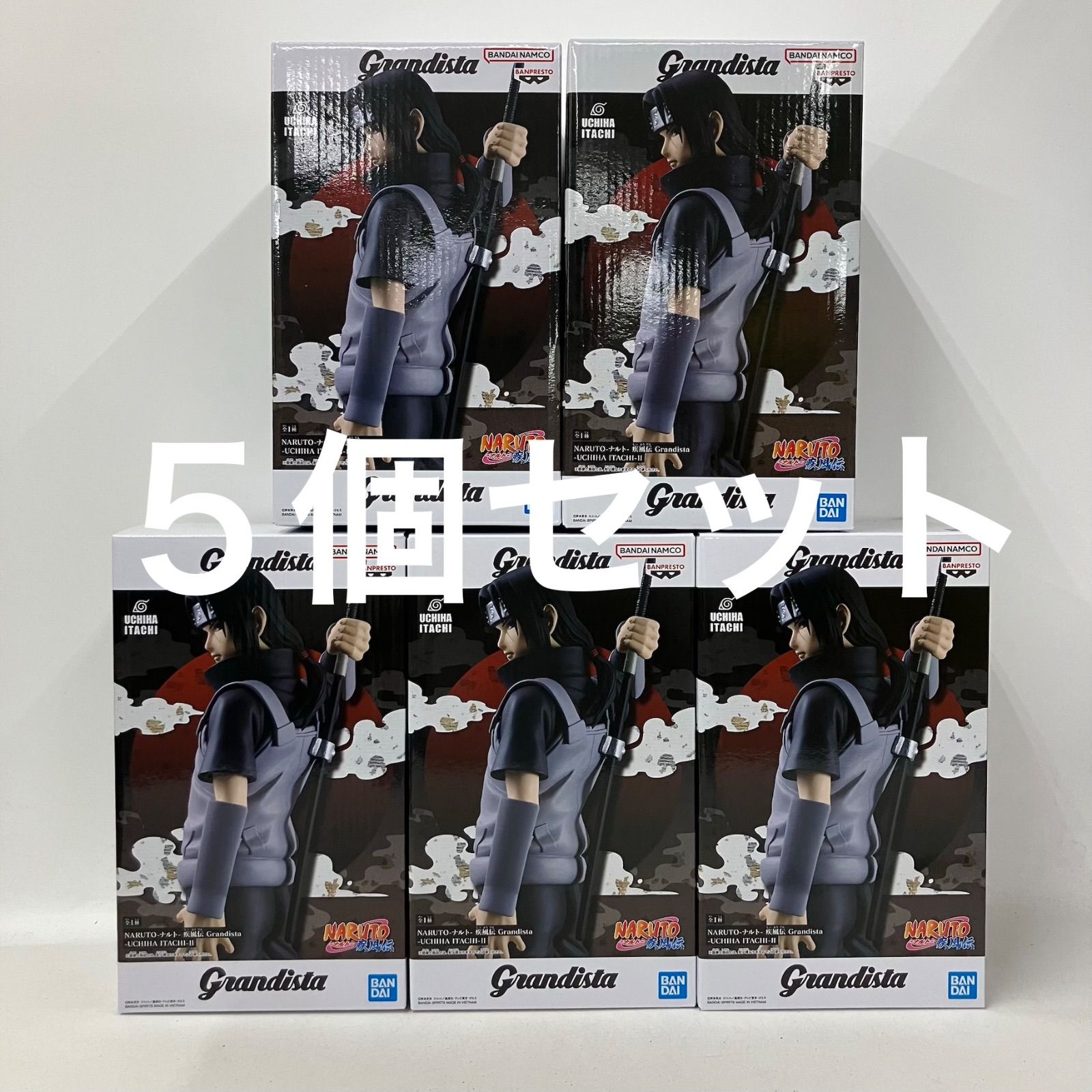 未開封 NARUTO ナルト疾風伝 Grandista うちはイタチ Ⅱ フィギュア 5