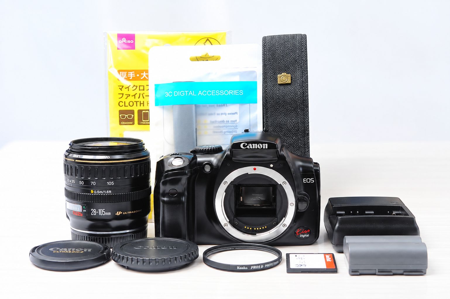 Canon EOS Kiss デジタル EF 28-105mm USM デジタル一眼レフ 初心モノ