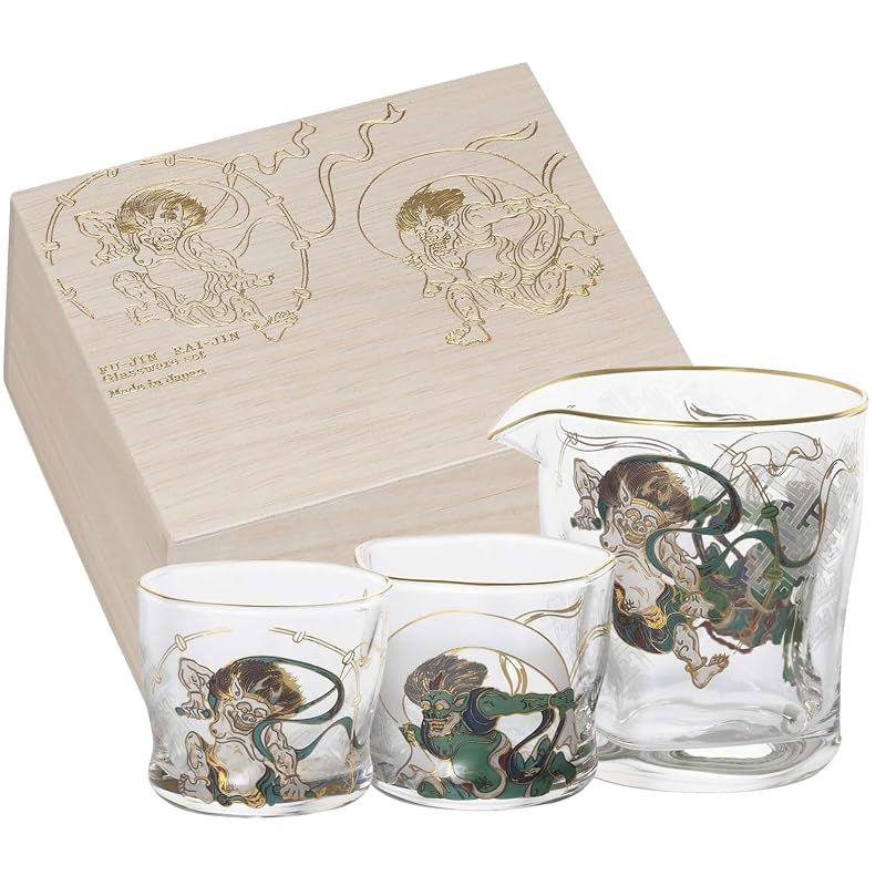 【新品】 アデリア(ADERIA) 【 プレミアムニッポンテイスト 酒器セット 片口 盃 日本製 化粧箱入 S6307 】 おちょこ ぐい呑み 日本酒 グラス ガラス 冷酒 お猪口 ギフト 女性 母の日 食器 父の日 夫婦 男性 引越し祝い 結婚 挨拶回り 退