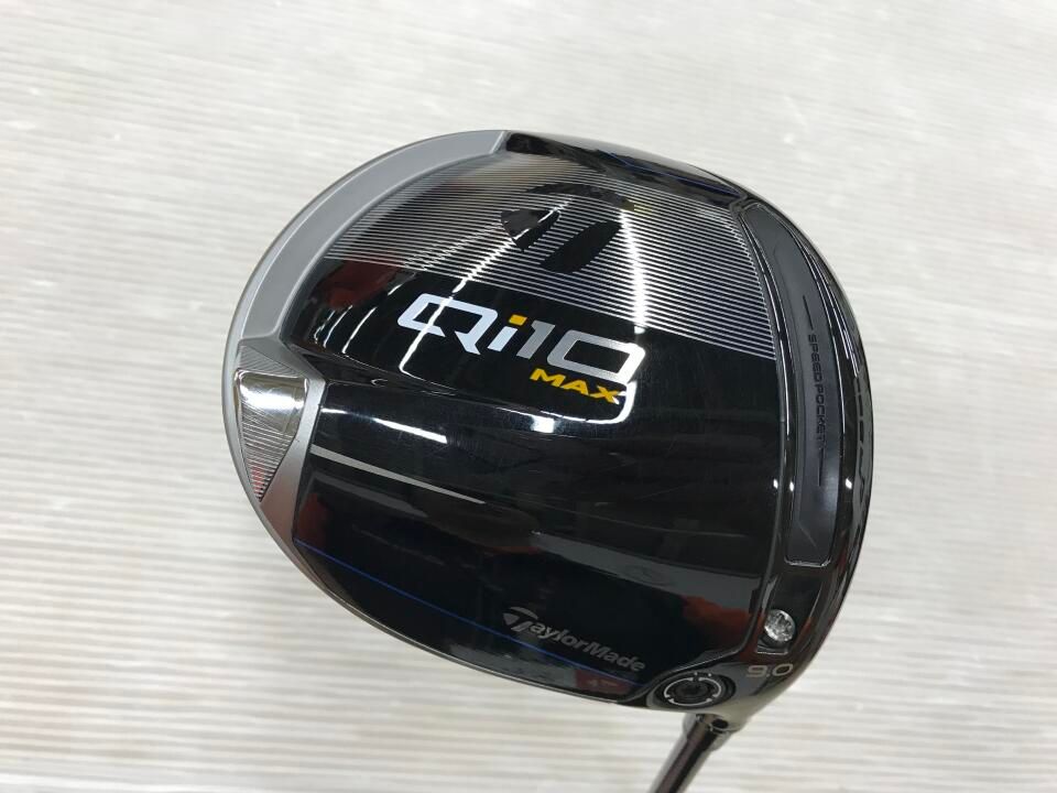 テーラーメイド　Qi10 MAX　9度　Diamana BLUE TM50　Sフレックス　ドライバー　中古　ゴルフドゥ！成田美郷台店【最短即日発送】