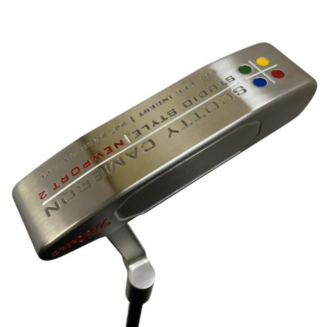 【中古】 タイトリスト SCOTTY CAMERON STUDIO STYLE NEWPORT 2 340G 34インチ パター PT スチール (フレックスその他) メンズ 男性用 右利き 右用 Bランク ゴルフクラブ