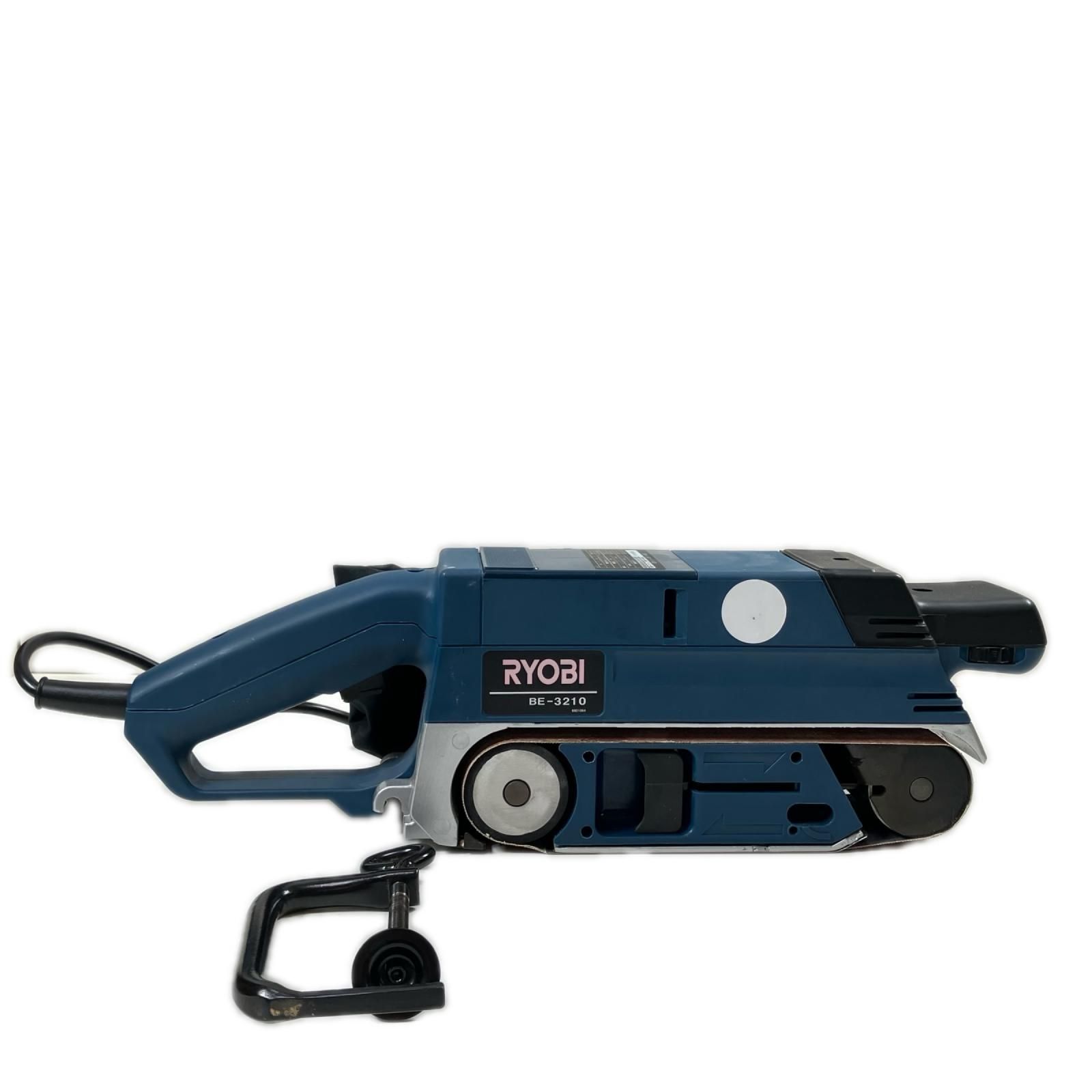 RYOBI リョービ 100v 76×533mm ベルトサンダー クランプ付 BE-3210