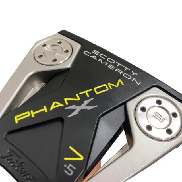 【中古】 タイトリスト SCOTTY CAMERON PHANTOM X 7.5 34インチ レフティ パター PT スチール (フレックスその他) メンズ 男性用 左利き レフティ 左用 Cランク ゴルフクラブ