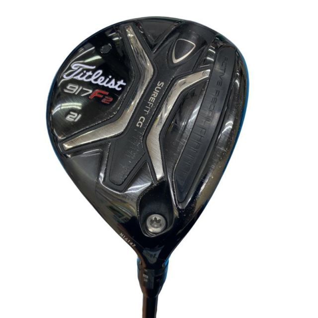 【中古】 タイトリスト 917 F2 21° フェアウェイウッド FW Titleist Speeder 517 (フレックスS) メンズ 男性用 右利き 右用 Cランク ゴルフクラブ