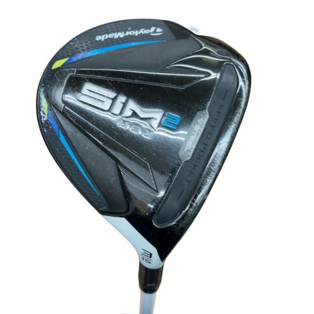 【中古】 テーラーメイド SIM2 MAX 3W フェアウェイウッド FW Tour AD HD-6 (フレックスS) メンズ 男性用 右利き 右用 Cランク ゴルフクラブ