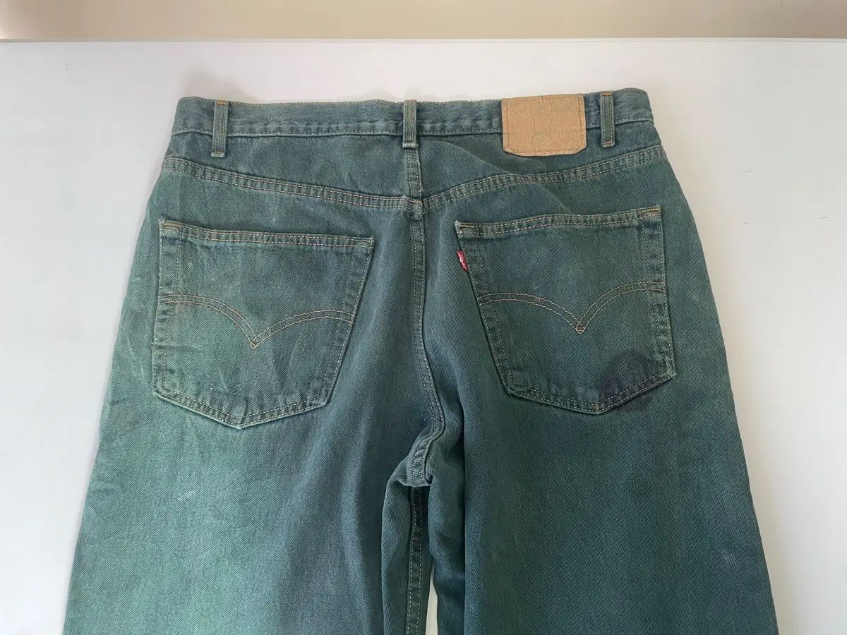 90年代 リーバイス 505 ターコイズ デニムパンツ
