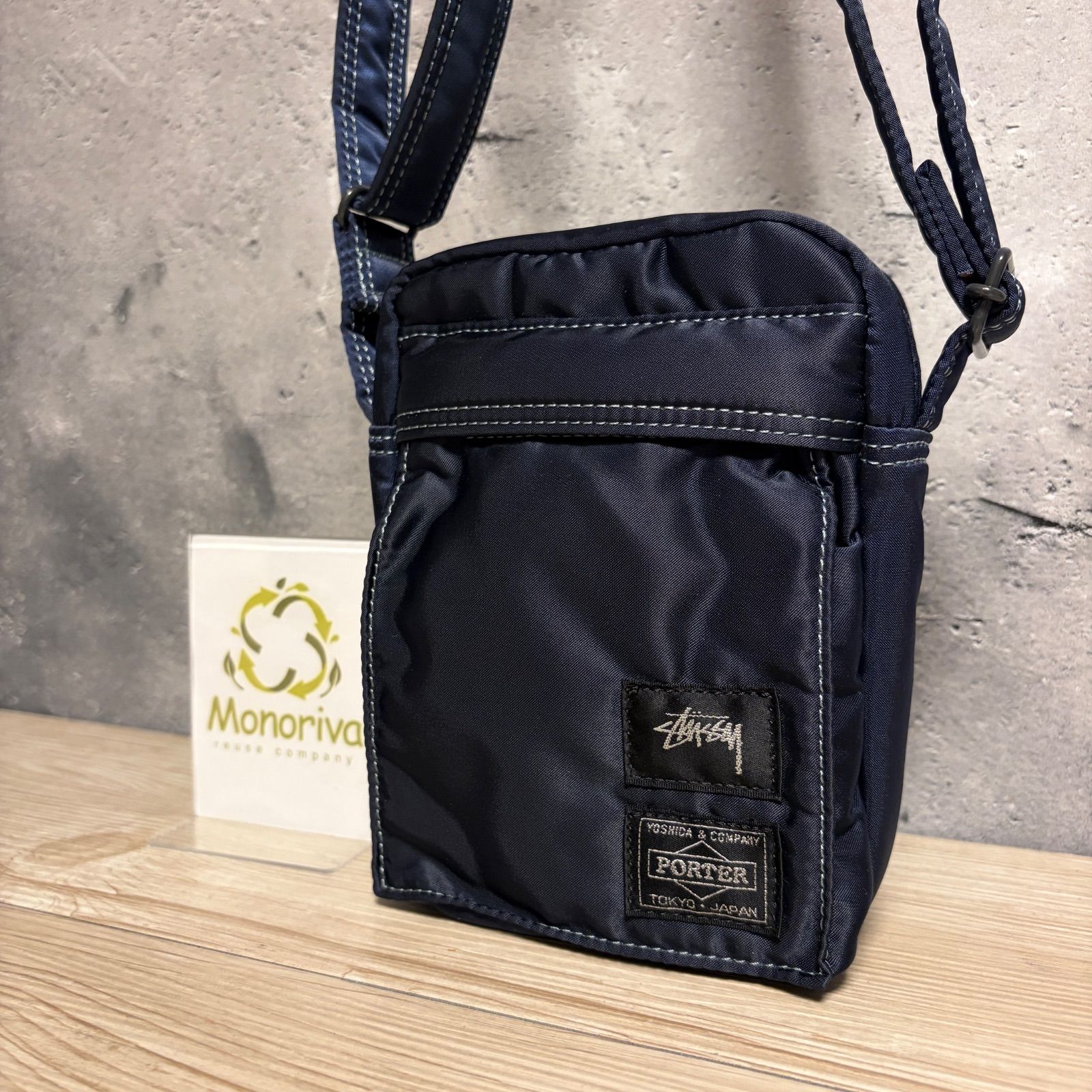 希少 美品 STUSSY × PORTER ステューシー ポーター コラボ ショルダー