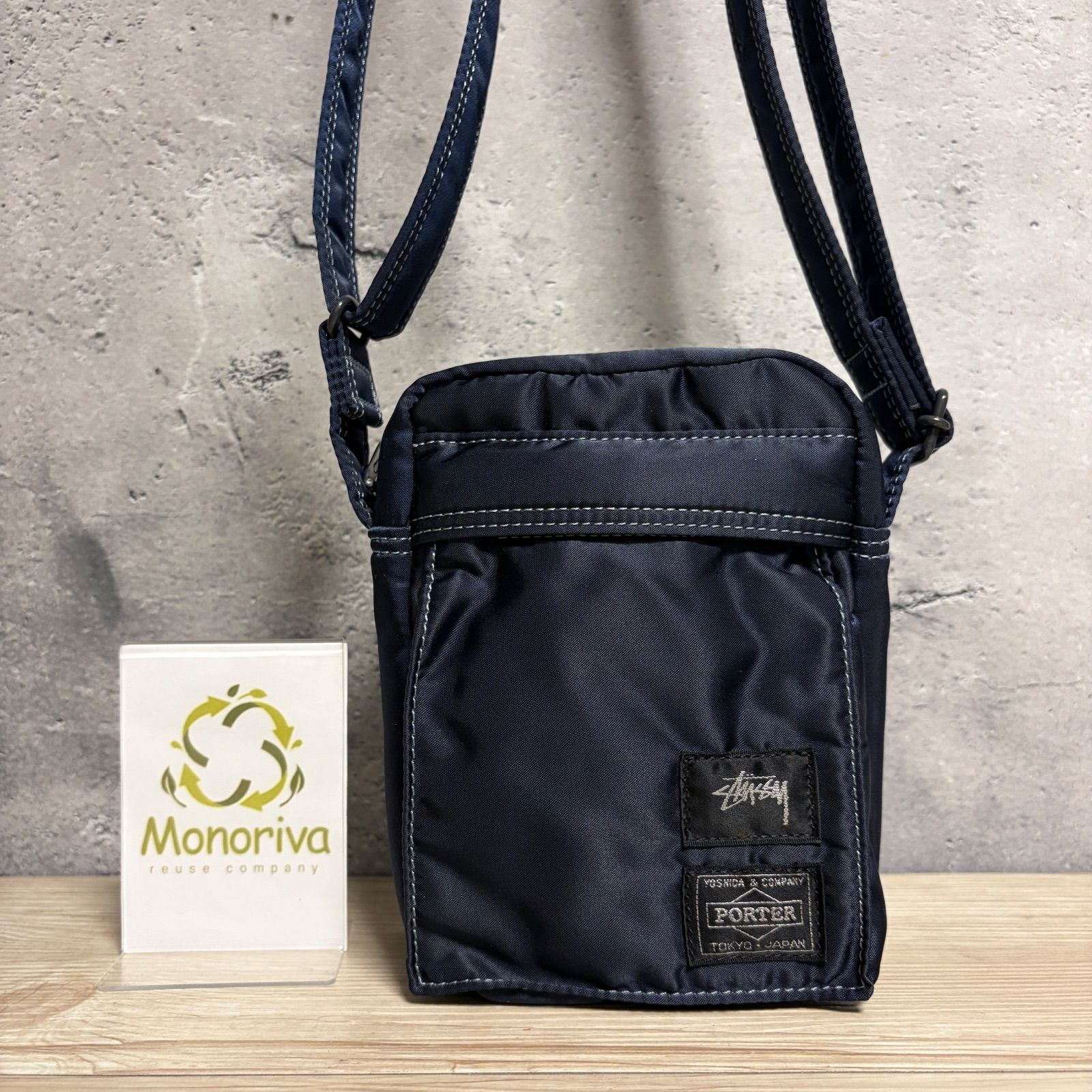 希少 美品 STUSSY × PORTER ステューシー ポーター コラボ ショルダー