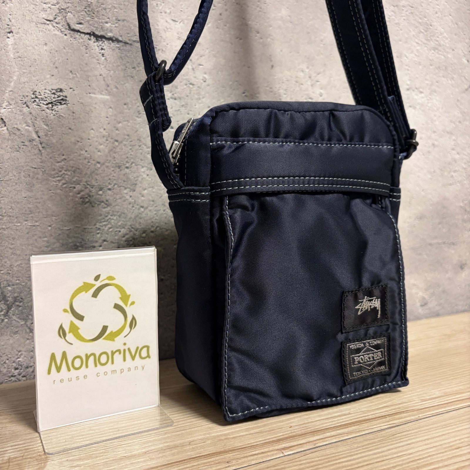 希少 美品 STUSSY × PORTER ステューシー ポーター コラボ ショルダー