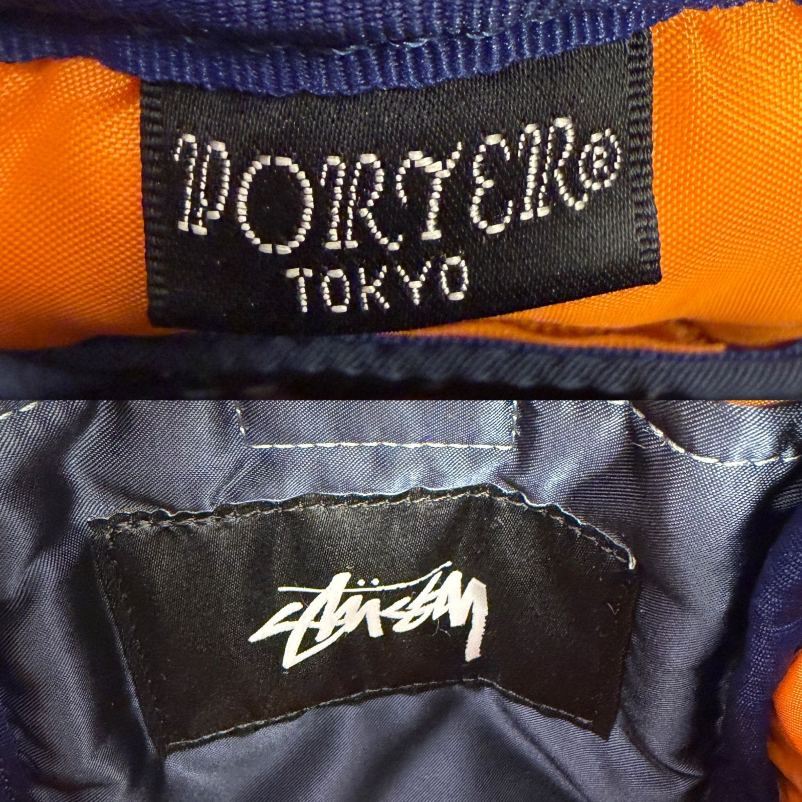 希少 美品 STUSSY × PORTER ステューシー ポーター コラボ ショルダー