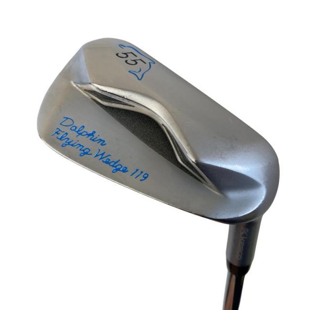 【中古】 キャスコ Dolphin Flying Wedge DFW-119 55° 34インチ(ジャンボグリップ) ウェッジ WG Dolphin オリジナルスチール (フレックスその他) メンズ 男性用 右利き 右用 Cランク ゴルフクラブ