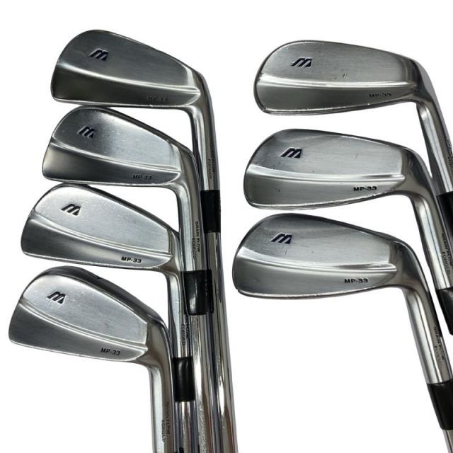 【中古】 ミズノ MP-33(Mマーク入り) 8S アイアンセット IR Dynamic Gold (フレックスS) メンズ 男性用 右利き 右用 Cランク ゴルフクラブ