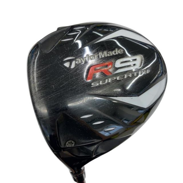 【中古】 テーラーメイド R9 SUPER TRI 9.5° レフティ ドライバー DR Motore 55 (フレックスS) メンズ 男性用 左利き レフティ 左用 Cランク ゴルフクラブ