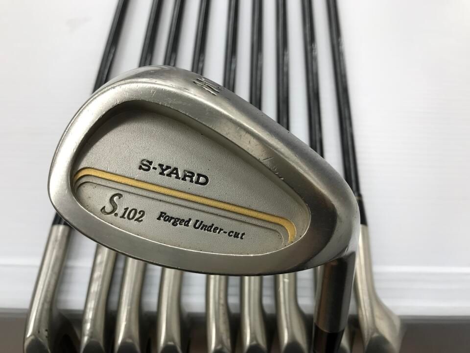S-YARD　S-YARD S-102　オリジナルカーボンプロ　Rフレックス　アイアンセット　中古　ゴルフドゥ！新大宮バイパス浦和店【最短即日発送】 7,855円