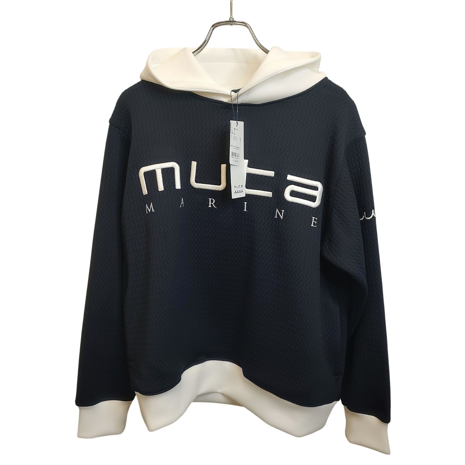 muta MARINE GOLF ムータ マリン ゴルフ BLISTER JACQUARD HOODIE