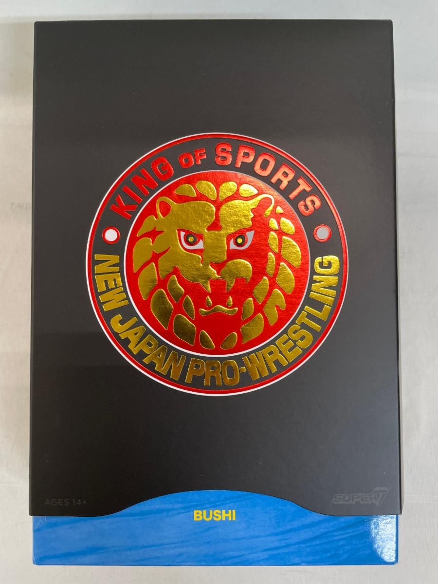【未開封】BUSHI 「新日本プロレス」 アルティメイト 7インチ アクションフィギュア