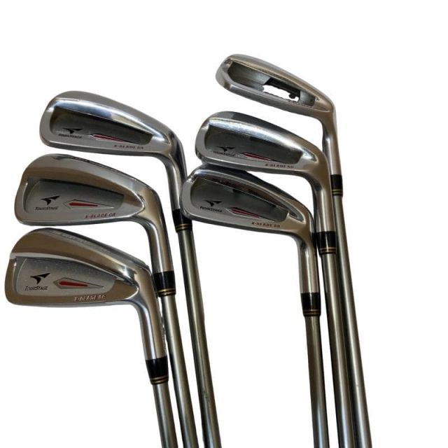 【中古】 ブリヂストン TOURSTAGE X-BLADE GR 6S アイアンセット IR XB-65 (フレックスR) メンズ 男性用 右利き 右用 Dランク ゴルフクラブ