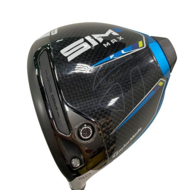 【中古】 テーラーメイド SIM2 MAX 9° レフティ ドライバー DR 純正特注シャフト (フレックスS) メンズ 男性用 左利き レフティ 左用 Bランク ゴルフクラブ
