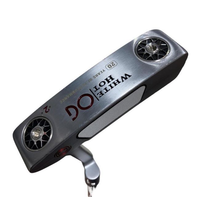 【中古】 オデッセイ WHITE HOT OG #2 DOT 34インチ パター PT スチール (フレックスその他) メンズ 男性用 右利き 右用 Cランク ゴルフクラブ