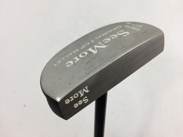 返品OK 【中古ゴルフクラブ】シーモア シーモア(SEE MORE) FGP マレット パター オリジナルスチール パター