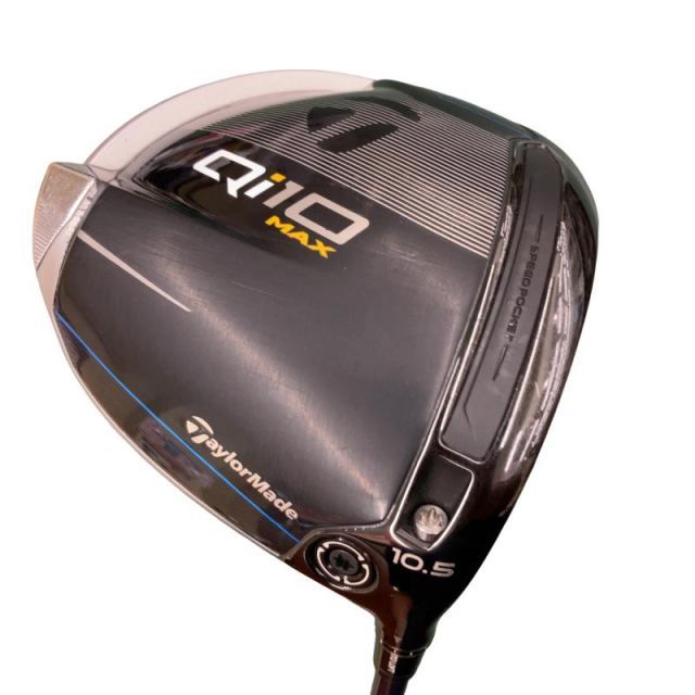 【中古】 テーラーメイド Qi10 MAX 10.5° ドライバー DR Diamana BLUE TM50(Qi10 DR) (フレックスS) メンズ 男性用 右利き 右用 Cランク ゴルフクラブ
