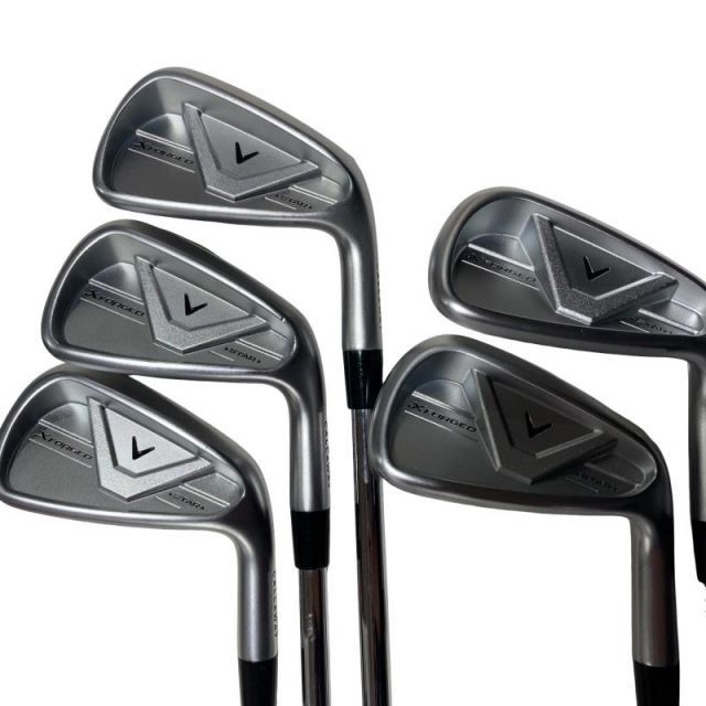 【中古】 キャロウェイ X FORGED STAR(2026) 5S アイアンセット IR NS PRO 950GH neo (フレックスS) メンズ 男性用 右利き 右用 Cランク ゴルフクラブ