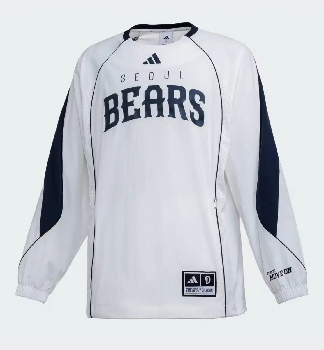 (2XL) アディダス 斗山 BEARS ピステ ウィンドブレーカー スウェット