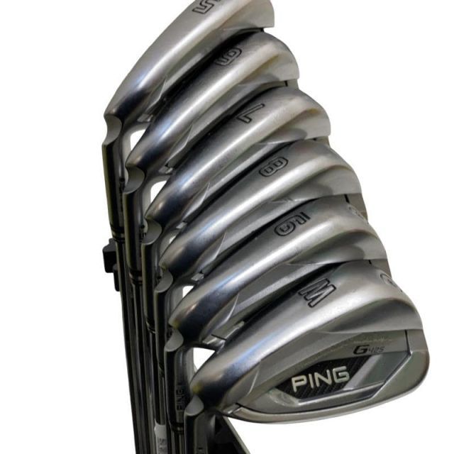 【中古】 ピン G425 6S(アーコス付き) レフティ アイアンセット IR NS PRO MODUS3 TOUR105 (フレックスS) メンズ 男性用 左利き レフティ 左用 Cランク ゴルフクラブ
