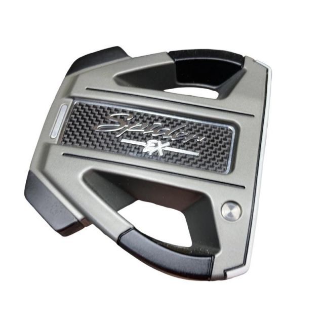 【中古】 テーラーメイド Spider EX PLATINUM/WHITE スモールスラント 34インチ パター PT スチール (フレックスその他) メンズ 男性用 右利き 右用 Cランク ゴルフクラブ