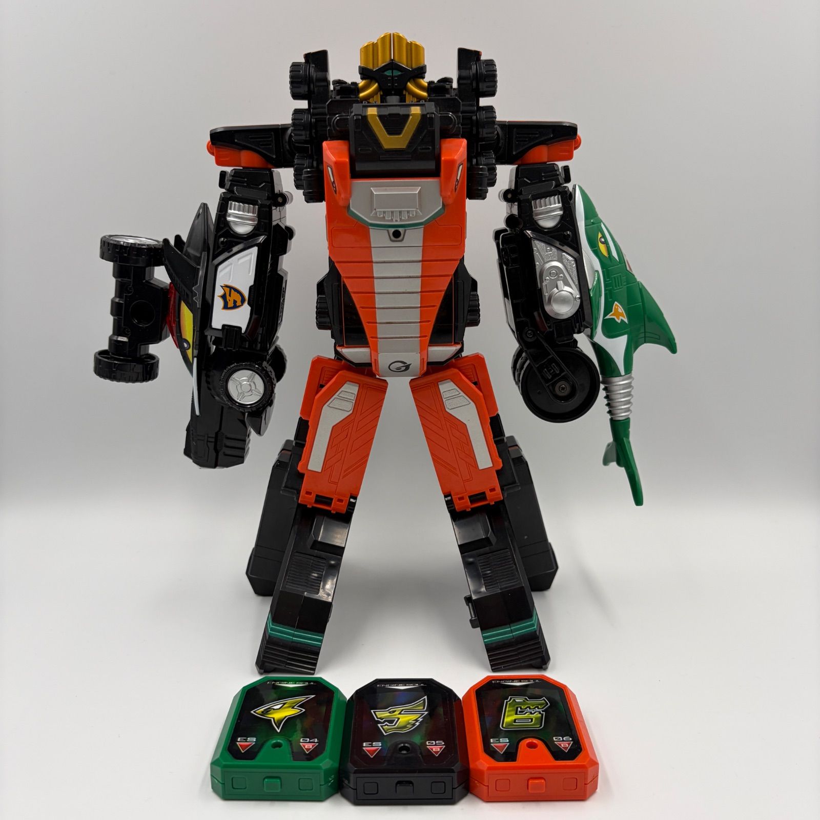 炎神戦隊 ゴーオンジャー 炎神合体シリーズ DX ガンバルオー - メルカリ