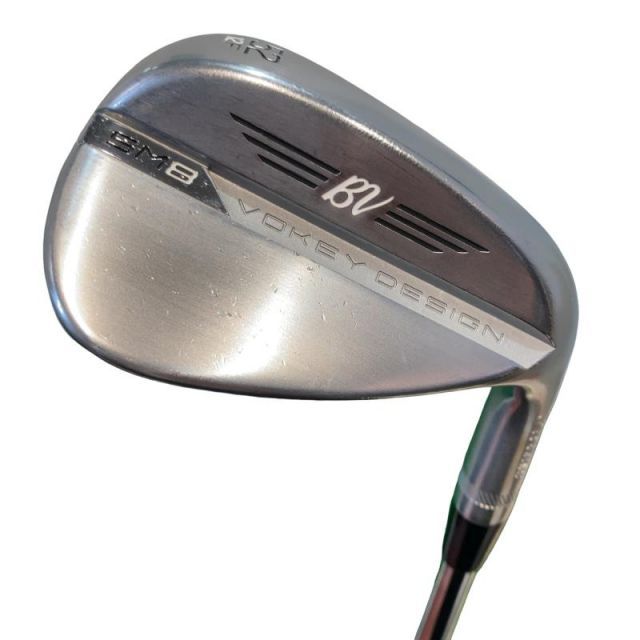 【中古】 タイトリスト VOKEY SPIN MILLED SM8 ツアークロム 52°/12°F ウェッジ WG NS PRO MODUS3 TOUR105 (フレックスS) メンズ 男性用 右利き 右用 Cランク ゴルフクラブ