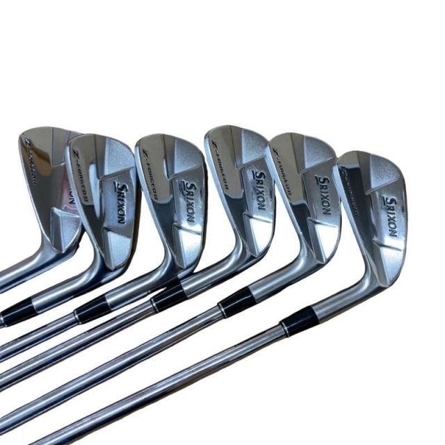 【中古】 ダンロップ SRIXON Z-FORGED II 6S アイアンセット IR 純正特注シャフト (フレックスS) メンズ 男性用 右利き 右用 Cランク ゴルフクラブ