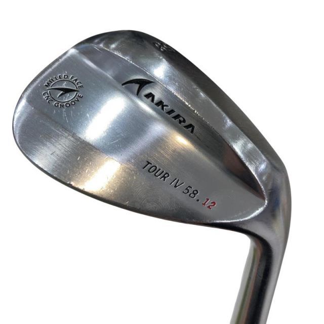 【中古】 アキラプロダクツ AKIRA TOUR IV 58°/12° ウェッジ WG リシャフト (フレックスその他) メンズ 男性用 右利き 右用 Cランク ゴルフクラブ 9,474円