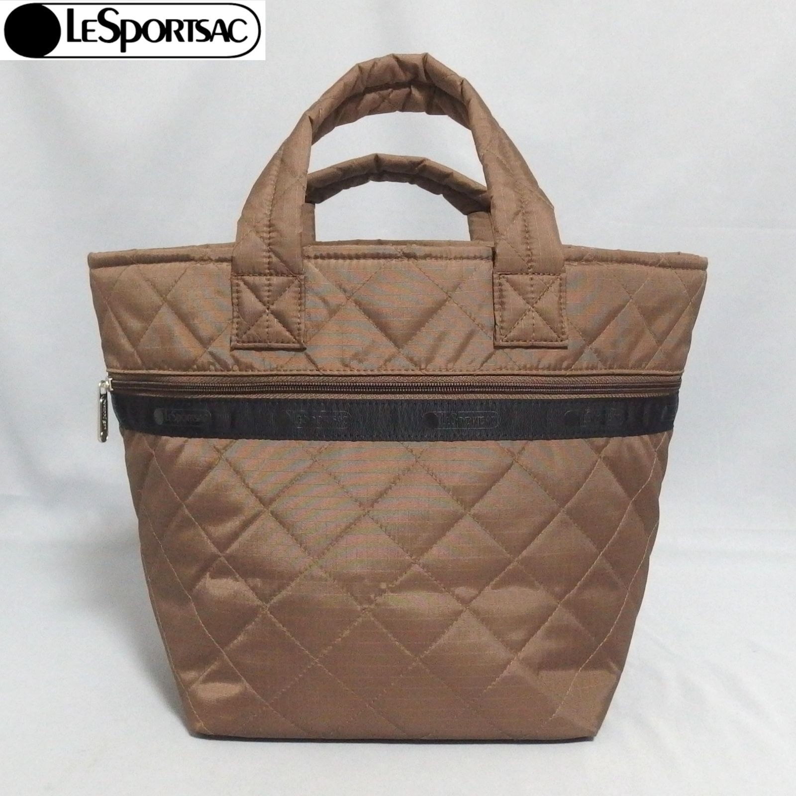 美品☆LeSportsac×Megumi Kanzaki MEDIUM MULTI TOTE トフィーブラウン
