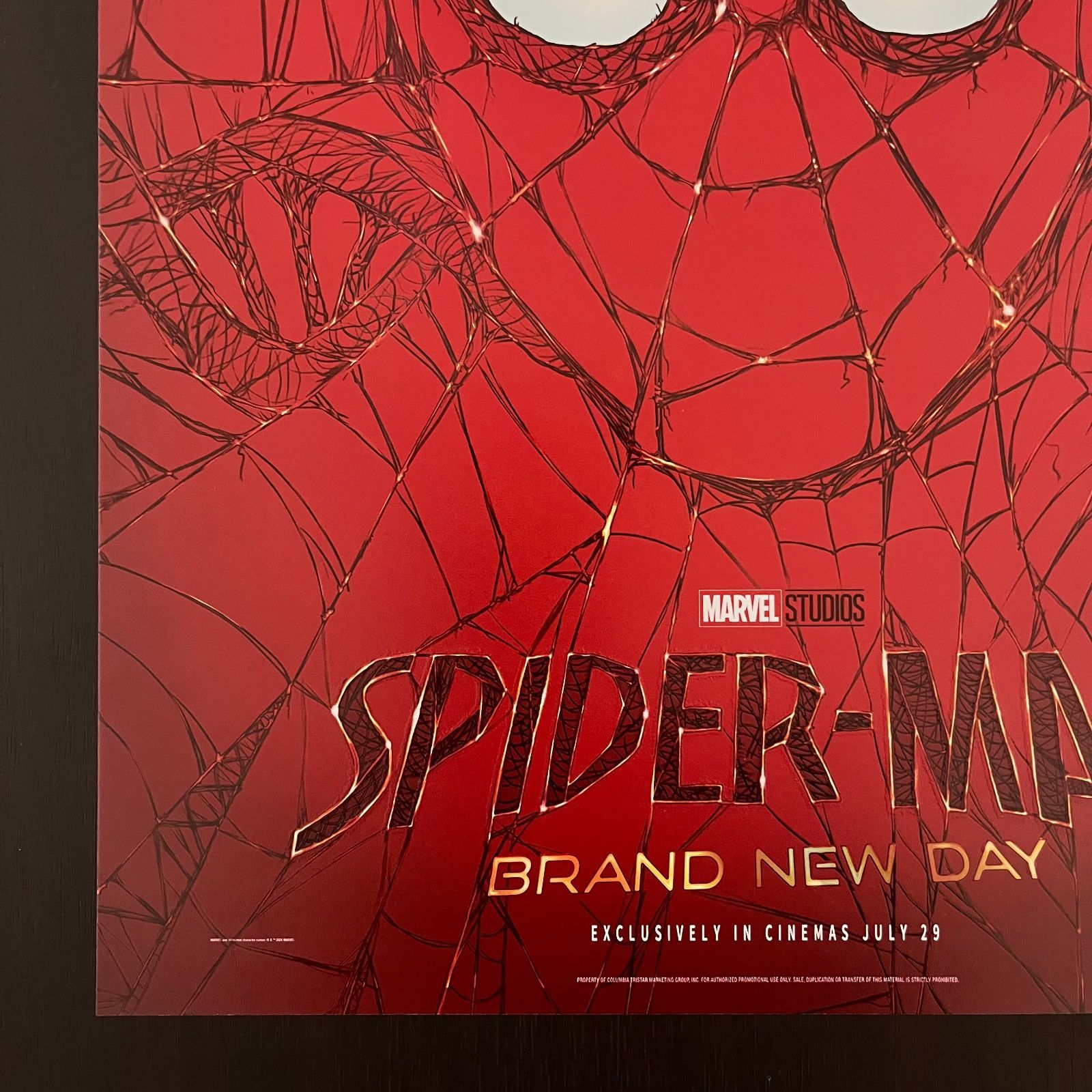 スパイダーマン：ブランド・ニュー・デイ 入場者特典 ポスター (ウェブ