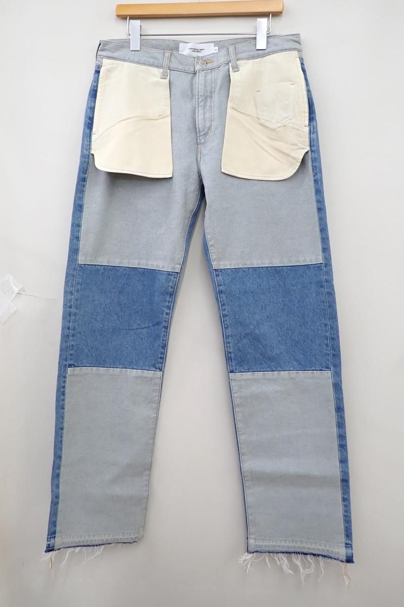 ★10301☆JOHN MASON SMITH ジョン メイソン スミス 25WDM-#925S 13オンス インサイドアウト デニム 5ポケットパンツ　未使用美品　34
