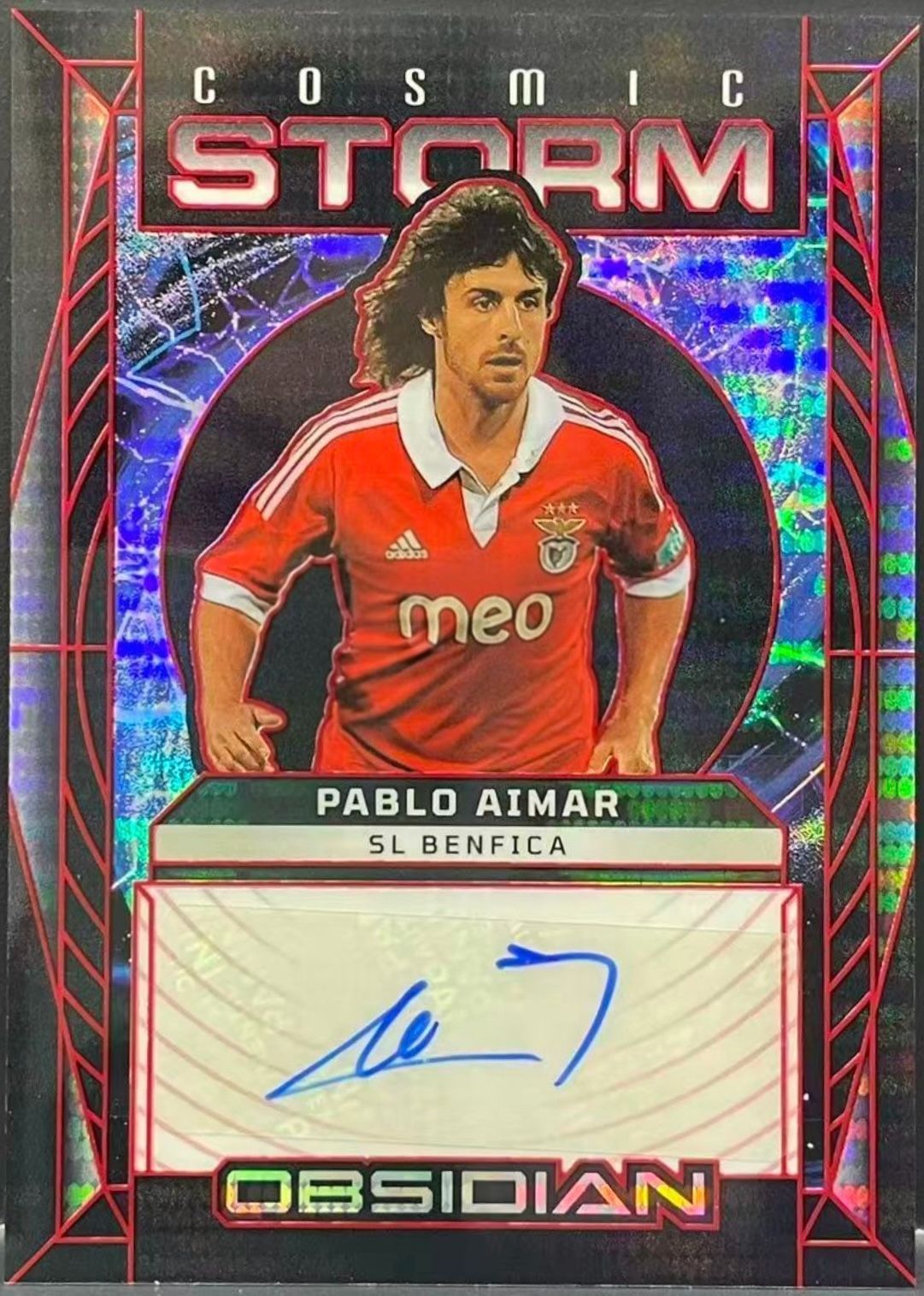 9/8まで出品】Pablo Aimar パブロ・アイマール Panini Obsidian Cosmic
