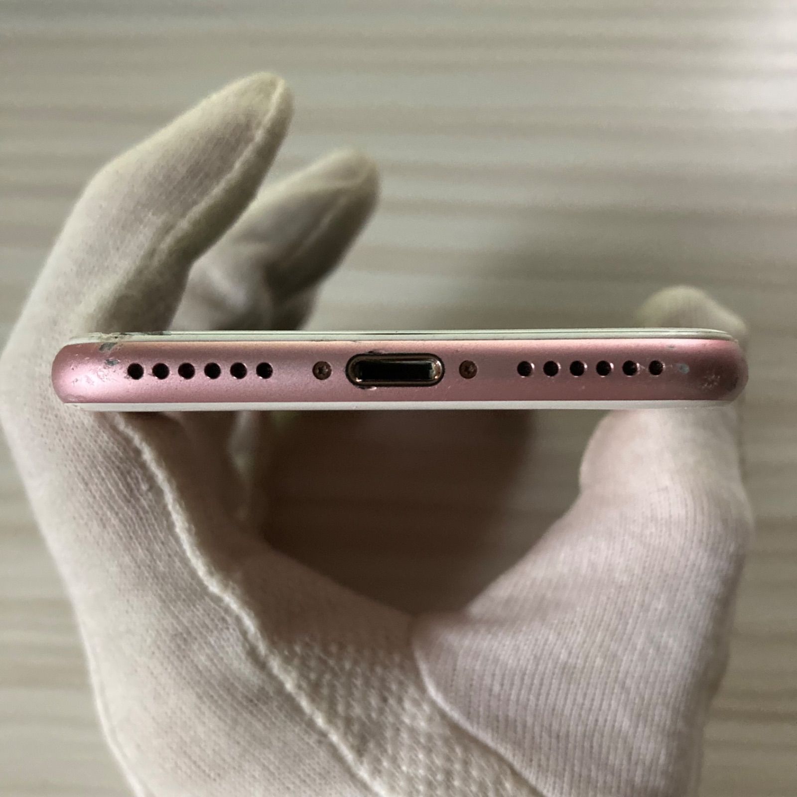 iPhone7 128GB ROSEGOLD バッテリー89% SIMフリー - メルカリ