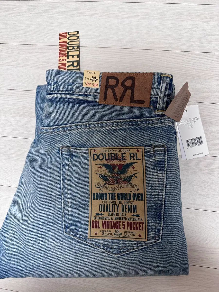 RRL(ダブルアールエル) rrl ブリッジビュー デニム ズボン 新品 サイズ 32x32 出品 58,918円